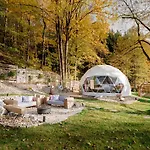 Luxusní stan Forrest Glamp Mimo Jablonné v Podještědí